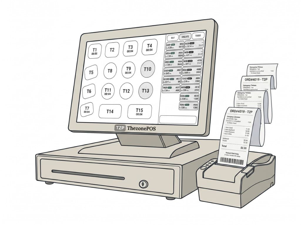 ThezonePOS POS 시스템